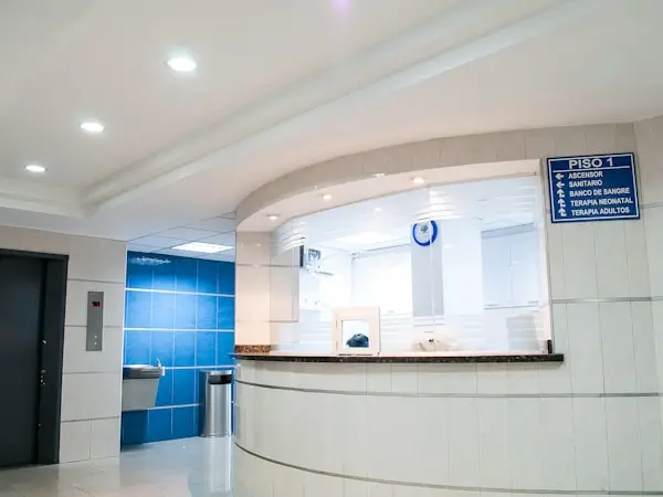 TVR Healthcare diagnostic center interior - modern medical facility in Kolkata