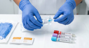 Home blood collection safety protocols at TVR Healthcare Kolkata